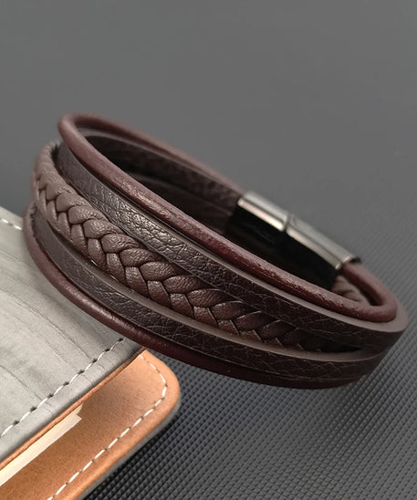 Bracelet cuir homme "VERISON"
