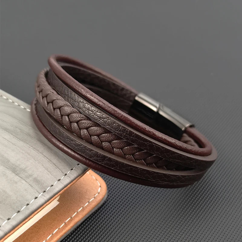 Bracelet cuir homme "VERISON"