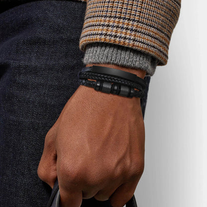 Bracelet cuir homme personnalisé