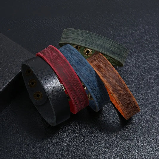 Bracelets cuir homme "VINTAGE LEATHER"