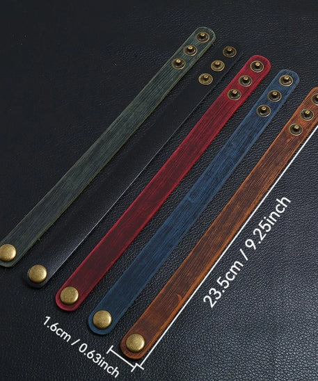Bracelets cuir homme "VINTAGE LEATHER"