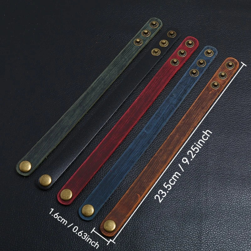 Bracelets cuir homme "VINTAGE LEATHER"