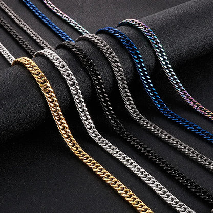 Chaine ARGENT Homme "CUBAN LINK"