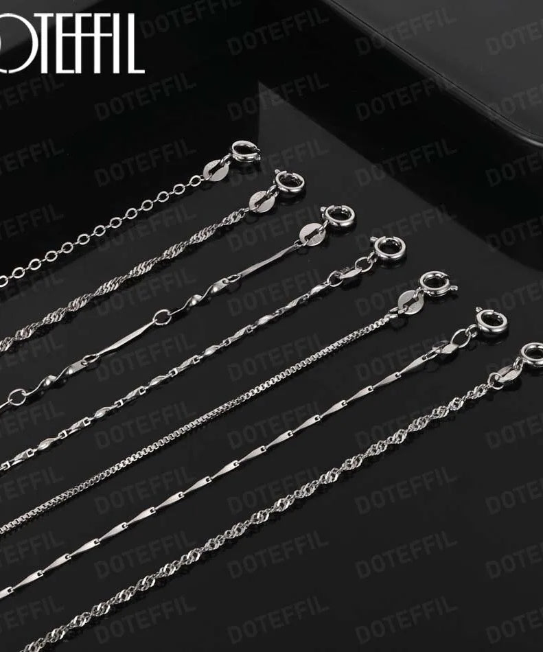 Chaine ARGENT Homme "DOTEFIL"