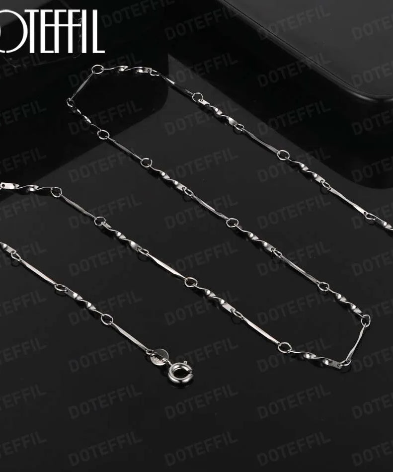 Chaine ARGENT Homme "DOTEFIL"