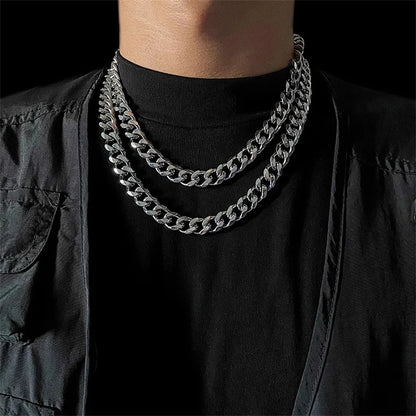 Chaine ARGENT Homme "HIP HOP"