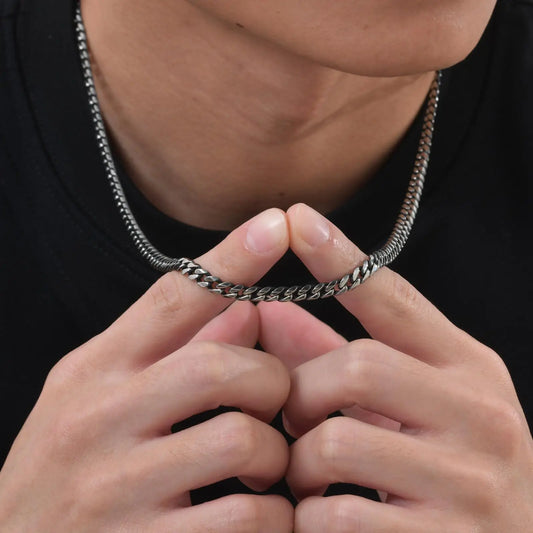 Chaine ARGENT Homme "MIAMI"