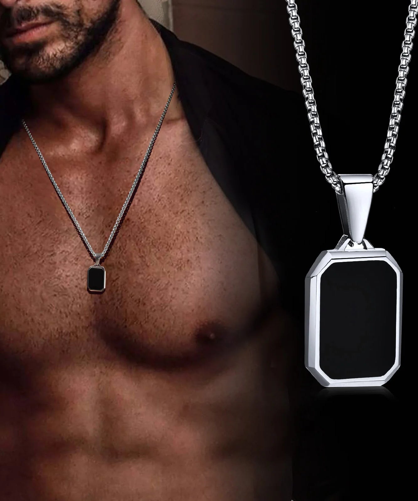 Chaine ARGENT Homme "NECKLACE"