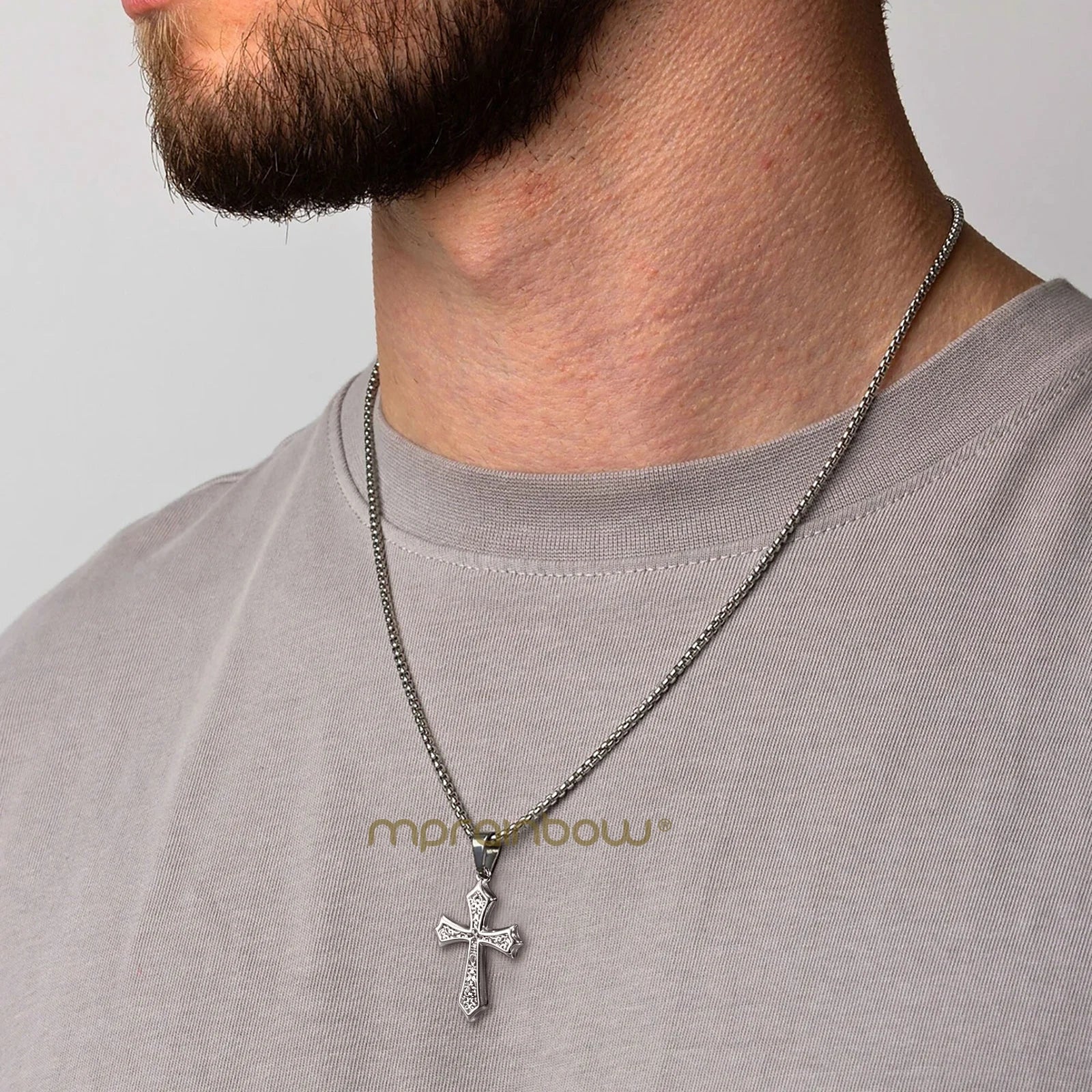 Chaine PENDENTIF croix pour hommes