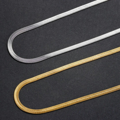 Collier ARGENT FEMME "GOLD SNAKE"