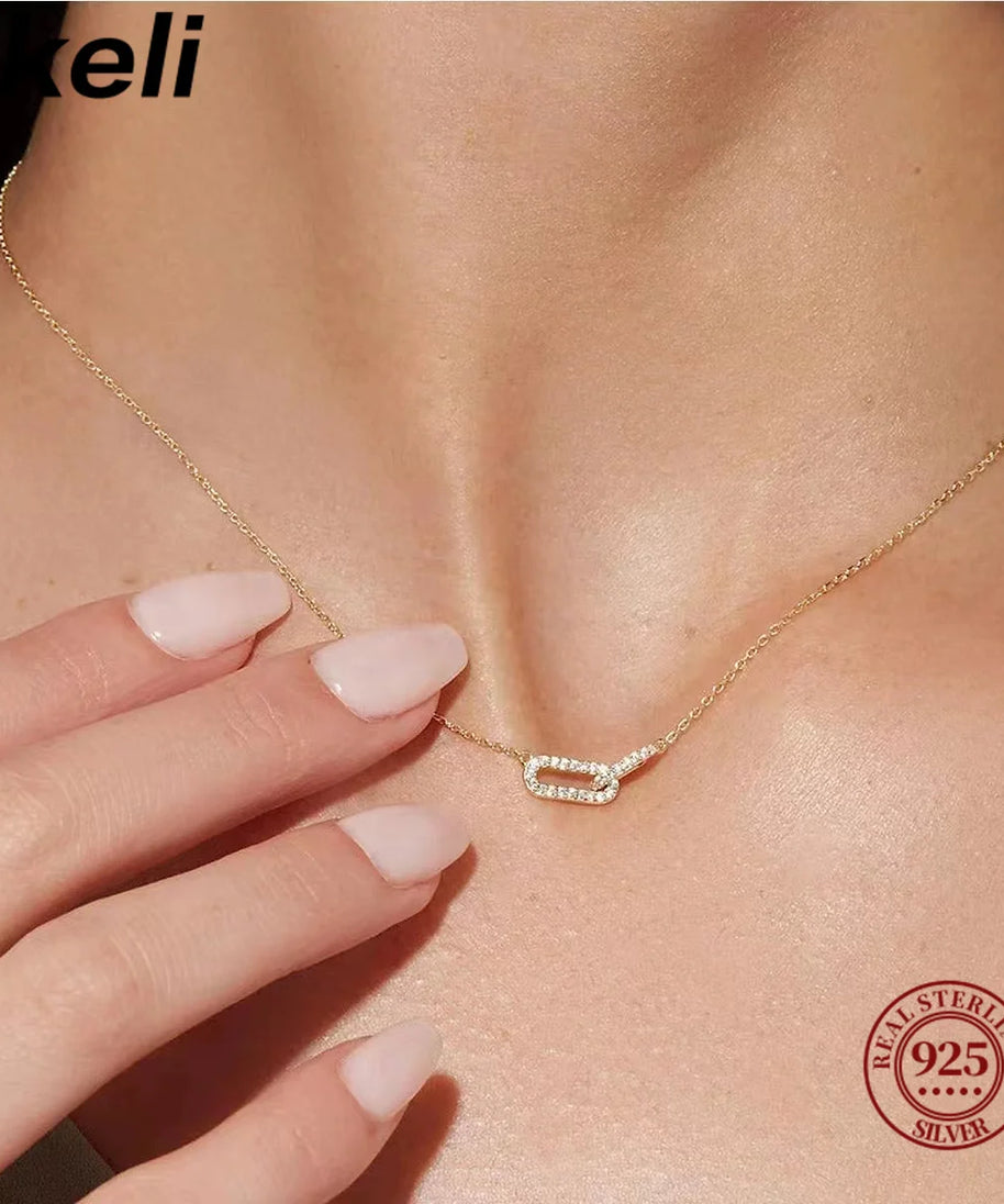 Collier ARGENT Femme "JKELI"