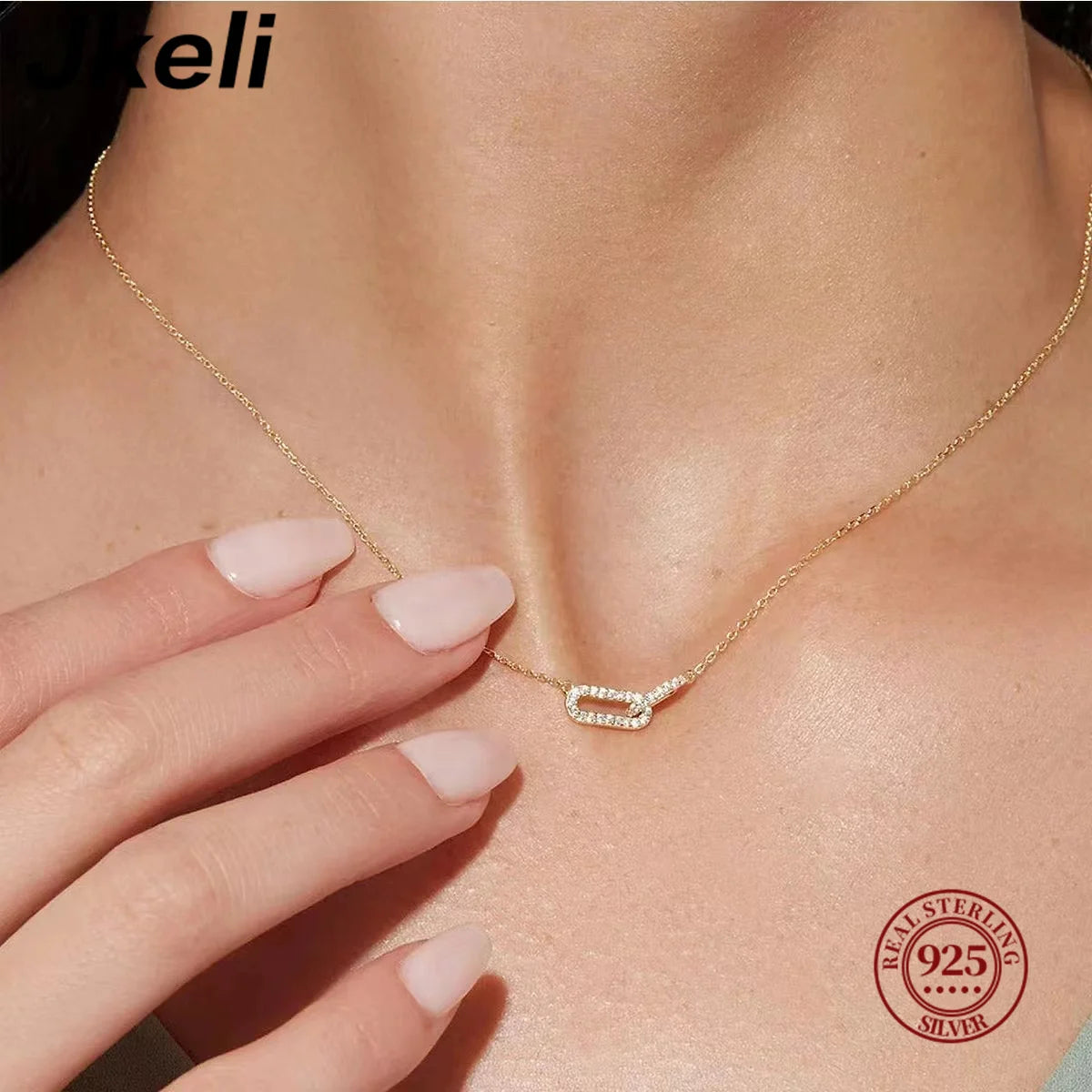 Collier ARGENT Femme "JKELI"
