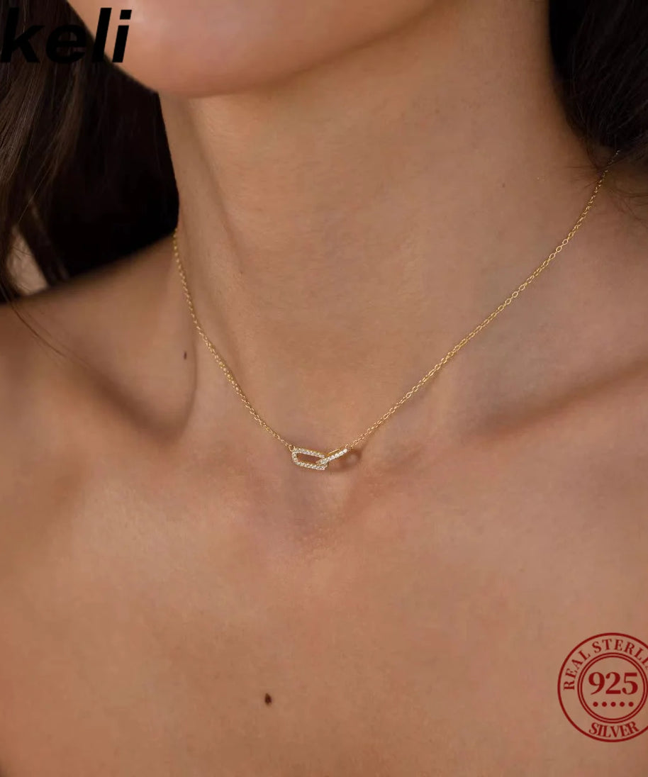 Collier ARGENT Femme "JKELI"