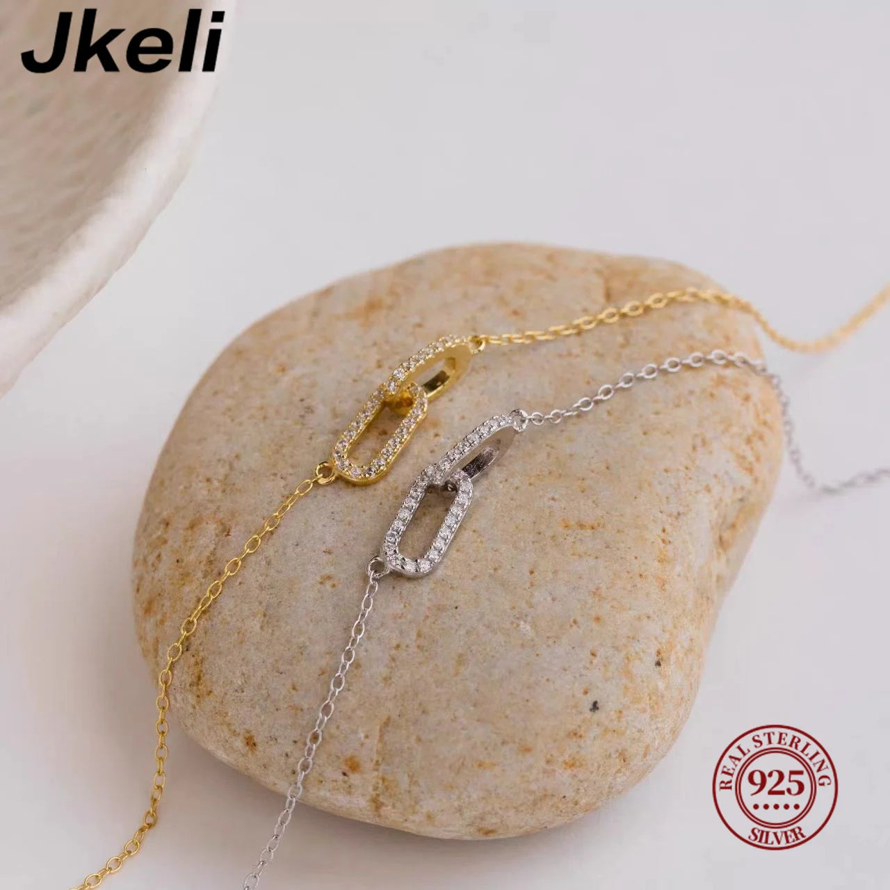 Collier ARGENT Femme "JKELI"