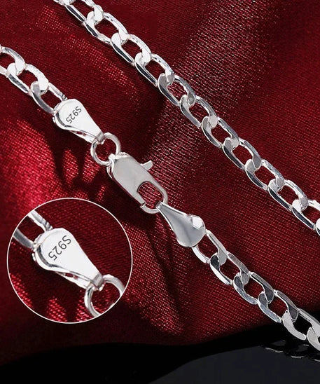 Collier Argent Femme "MAILLES"