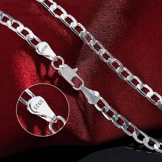 Collier Argent Femme "MAILLES"