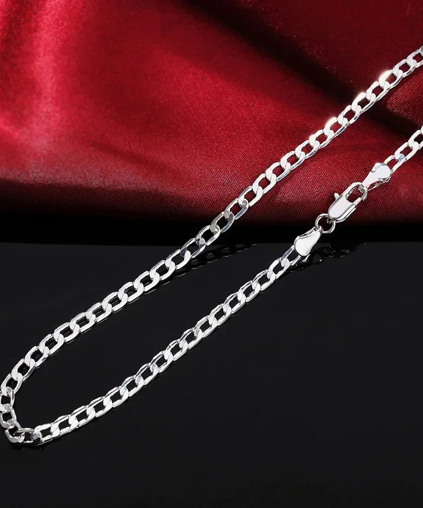 Collier Argent Femme "MAILLES"