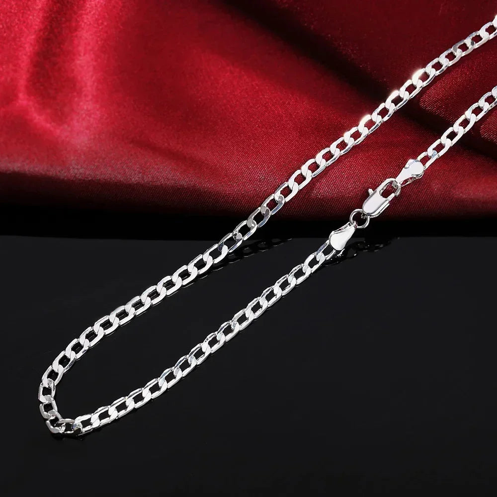 Collier Argent Femme "MAILLES"