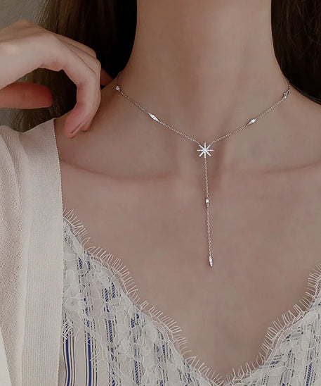Collier Argent femme "GALAXY"
