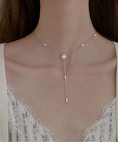 Collier Argent femme "GALAXY"