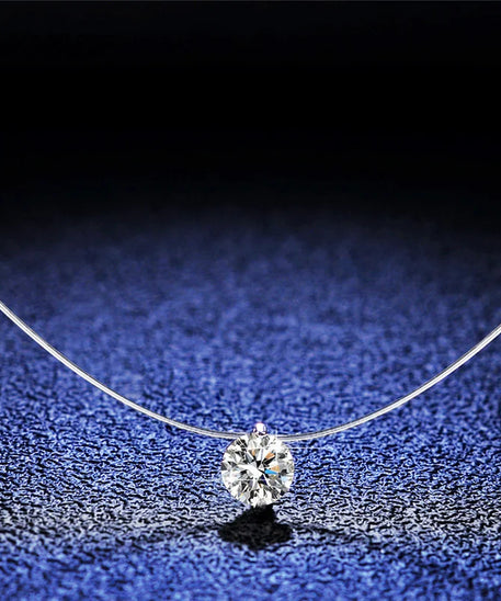 Collier femme ARGENT S925 "ZIRCON"