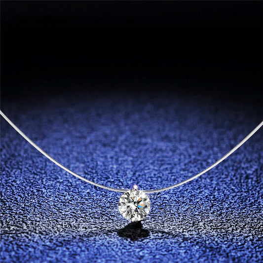 Collier femme ARGENT S925 "ZIRCON"