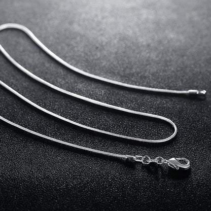 Collier femme ARGENT "SNAKE"