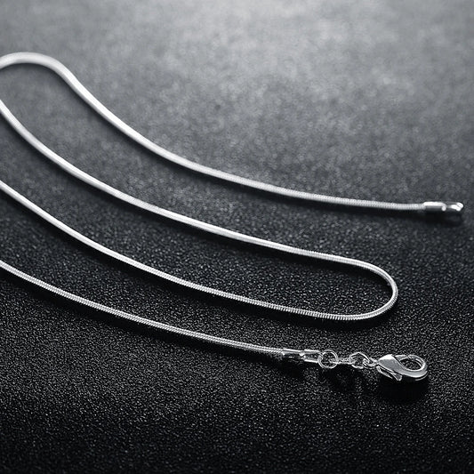 Collier femme ARGENT "SNAKE"