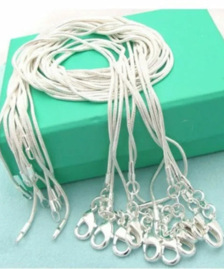 Collier femme ARGENT "SNAKE"