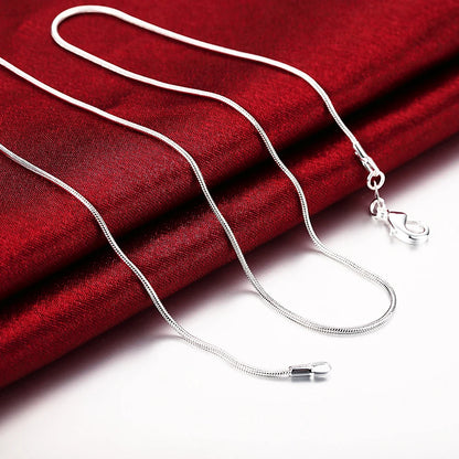 Collier femme ARGENT "SNAKE"