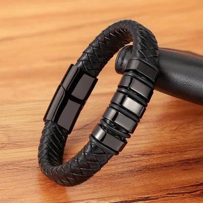 Bracelet cuir homme "ROPE"
