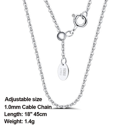 Collier Femme ARGENT "CHOPIN"