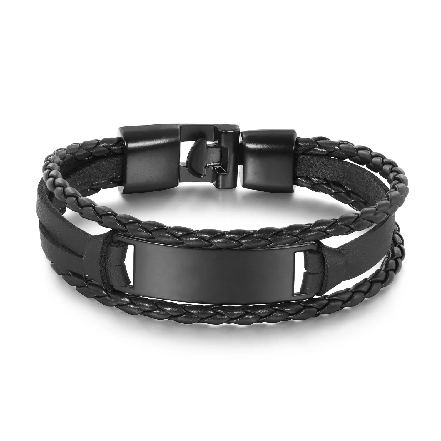 Bracelet cuir Homme à faire graver