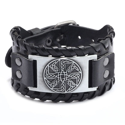 Bracelet cuir homme "RAGNAR"