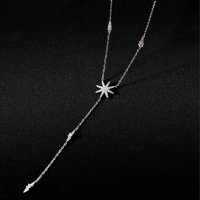 Collier Argent femme "GALAXY"