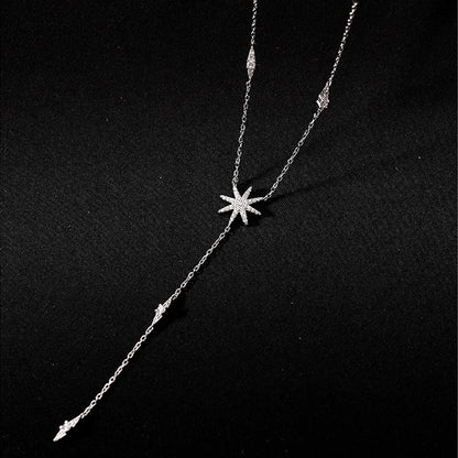 Collier Argent femme "GALAXY"
