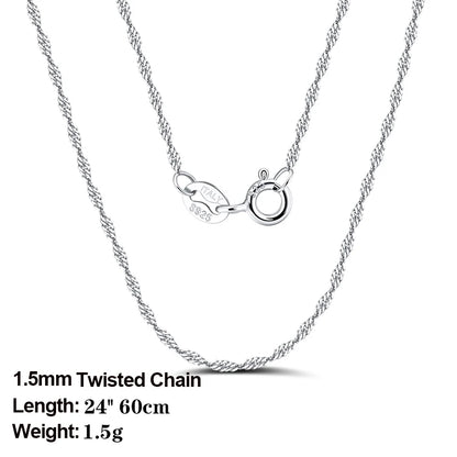 Collier Femme ARGENT "CHOPIN"