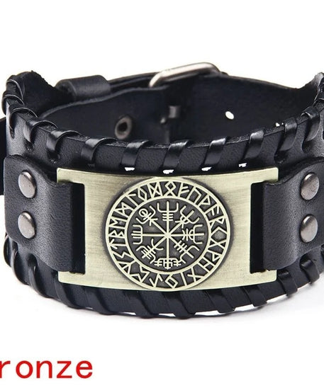 Bracelet cuir homme "RAGNAR"