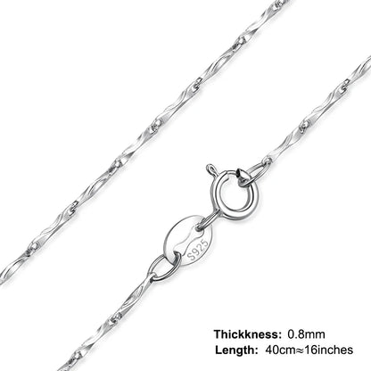 Collier femme ARGENT "JEWELRY"