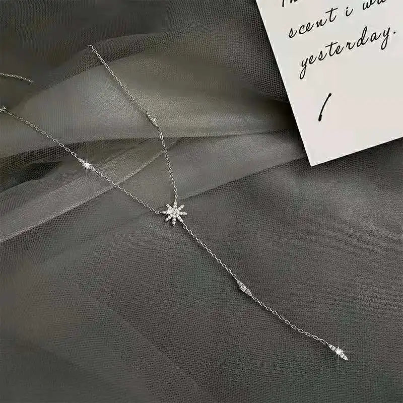 Collier Argent femme "GALAXY"