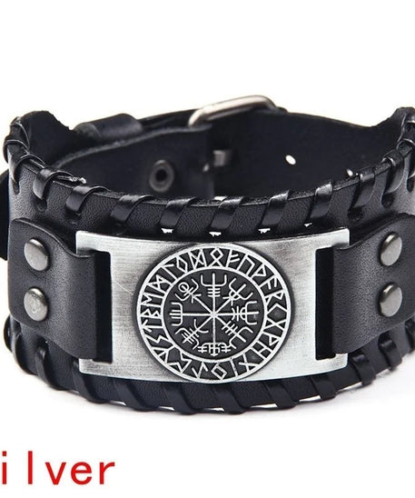 Bracelet cuir homme "RAGNAR"