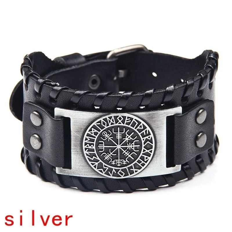 Bracelet cuir homme "RAGNAR"