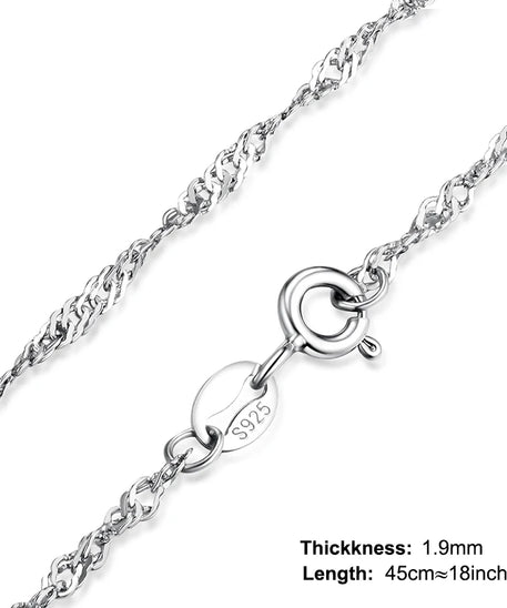 Collier femme ARGENT "JEWELRY"