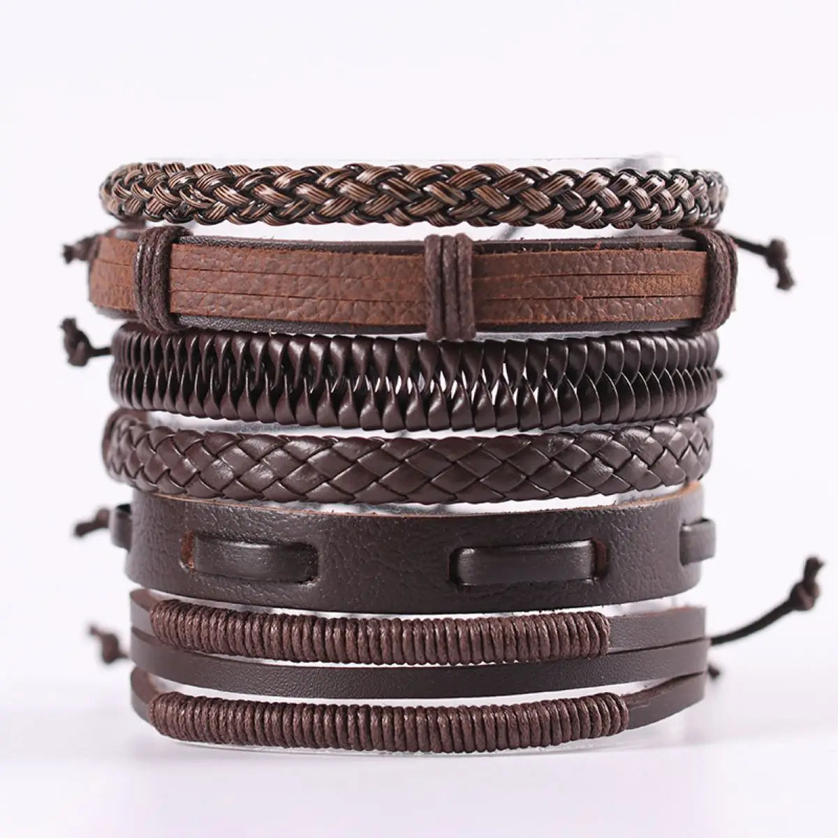 Bracelet cuir homme "CHAMANE"