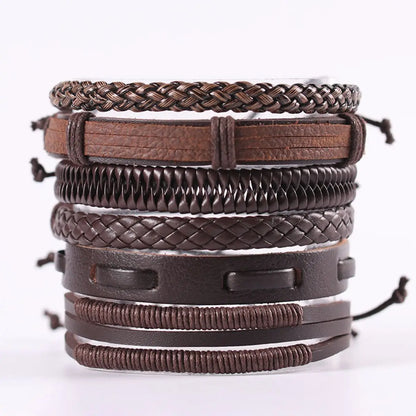 Bracelet cuir homme "CHAMANE"