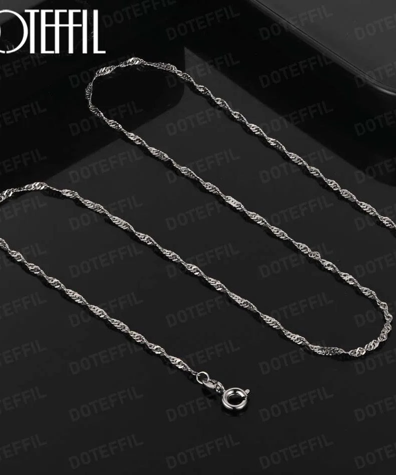 Chaine ARGENT Homme "DOTEFIL"