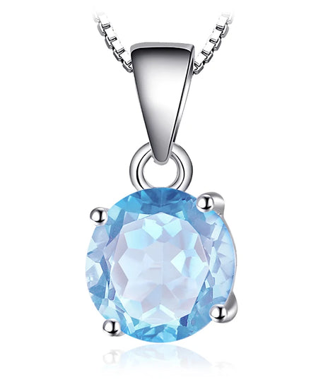 Collier ARGENT FEMME "AMETHYSTE" SANS CHAINE