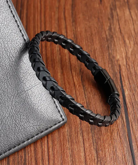 Bracelet cuir homme "ARROW"