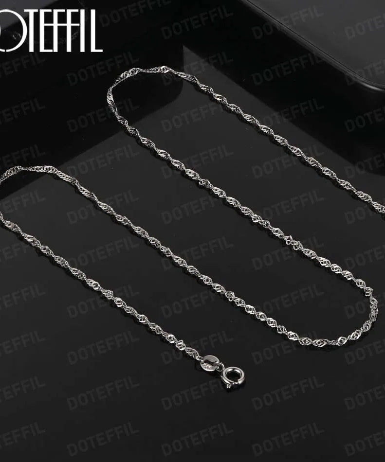 Chaine ARGENT Homme "DOTEFIL"