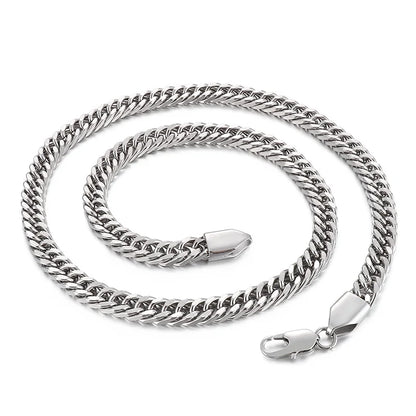 Chaine ARGENT Homme "CUBAN LINK"